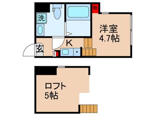 JOY CUBEの物件間取画像